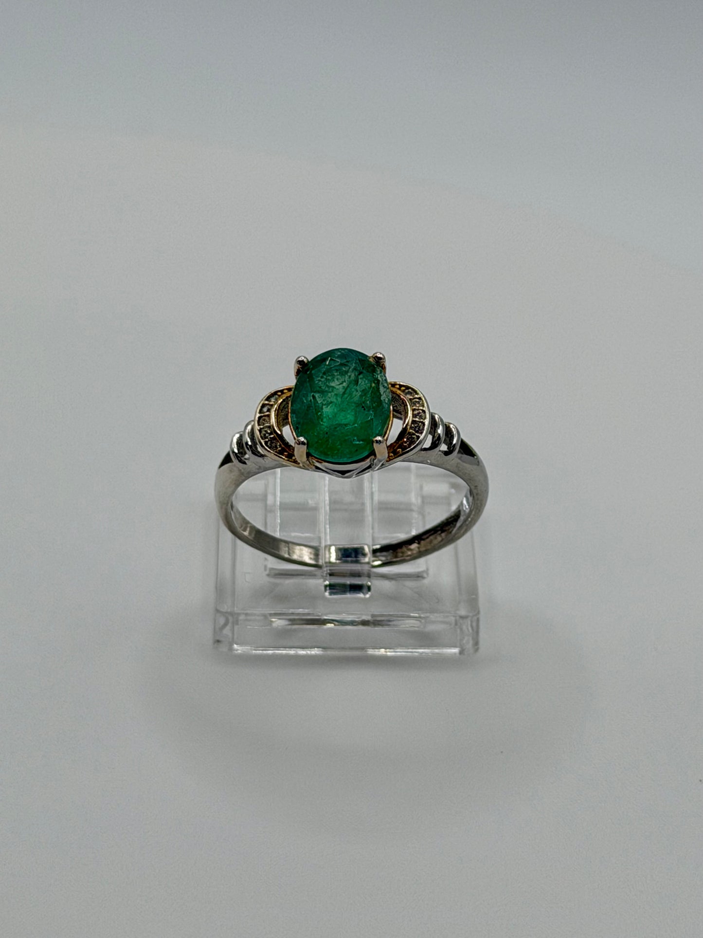 Natural Zambian Emerald Ring – 1.50 CT