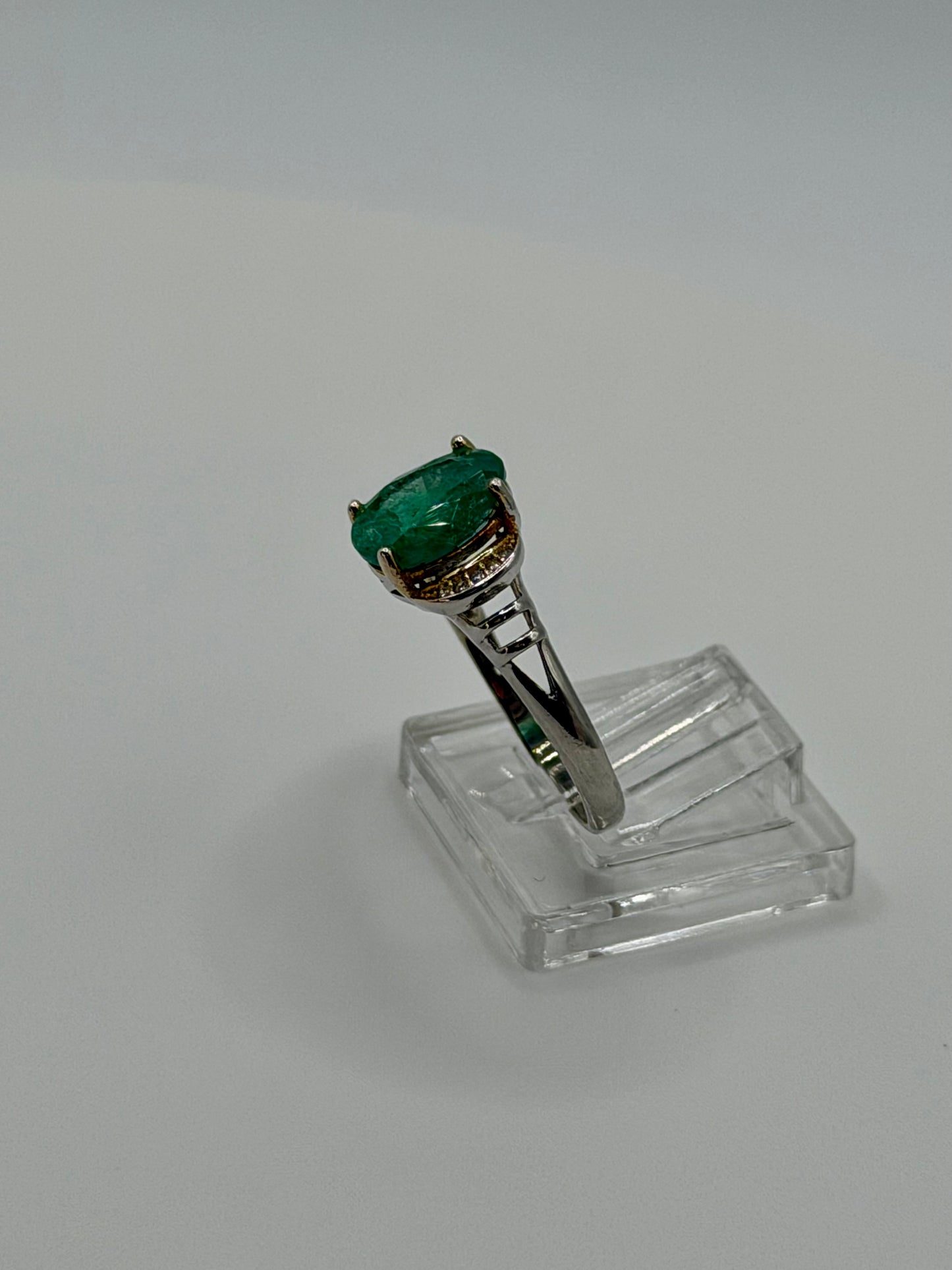 Natural Zambian Emerald Ring – 1.50 CT
