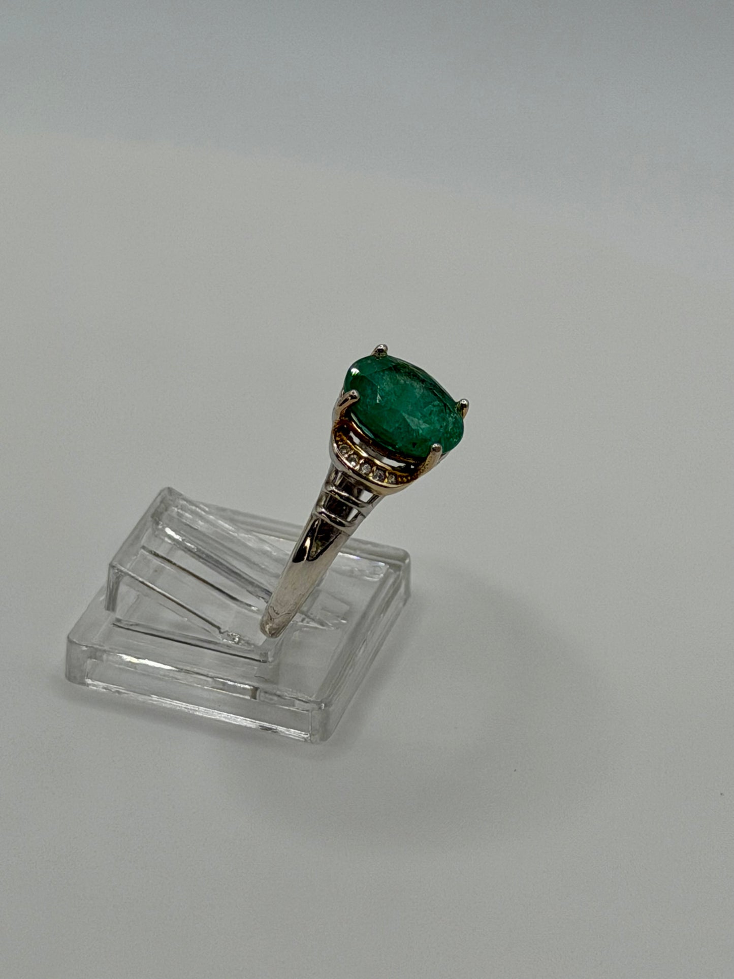 Natural Zambian Emerald Ring – 1.50 CT