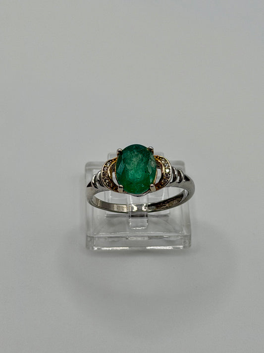 Natural Zambian Emerald Ring – 1.50 CT