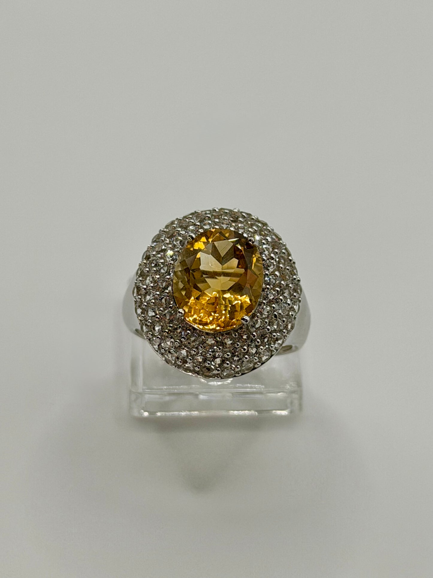 Natural Citrine Ring
