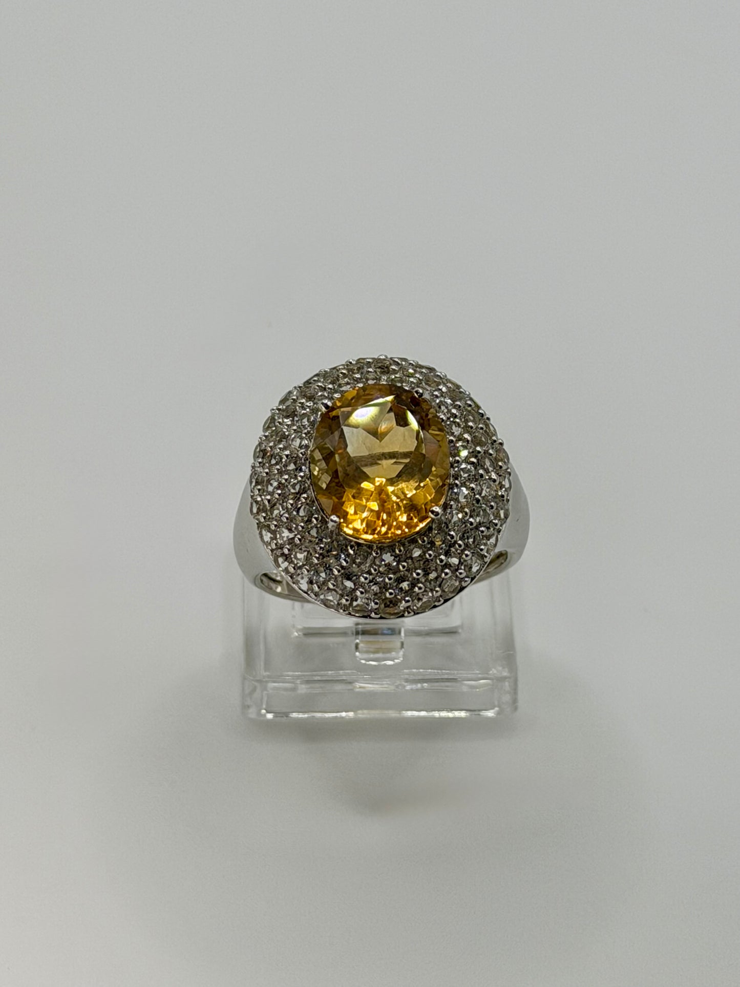 Natural Citrine Ring