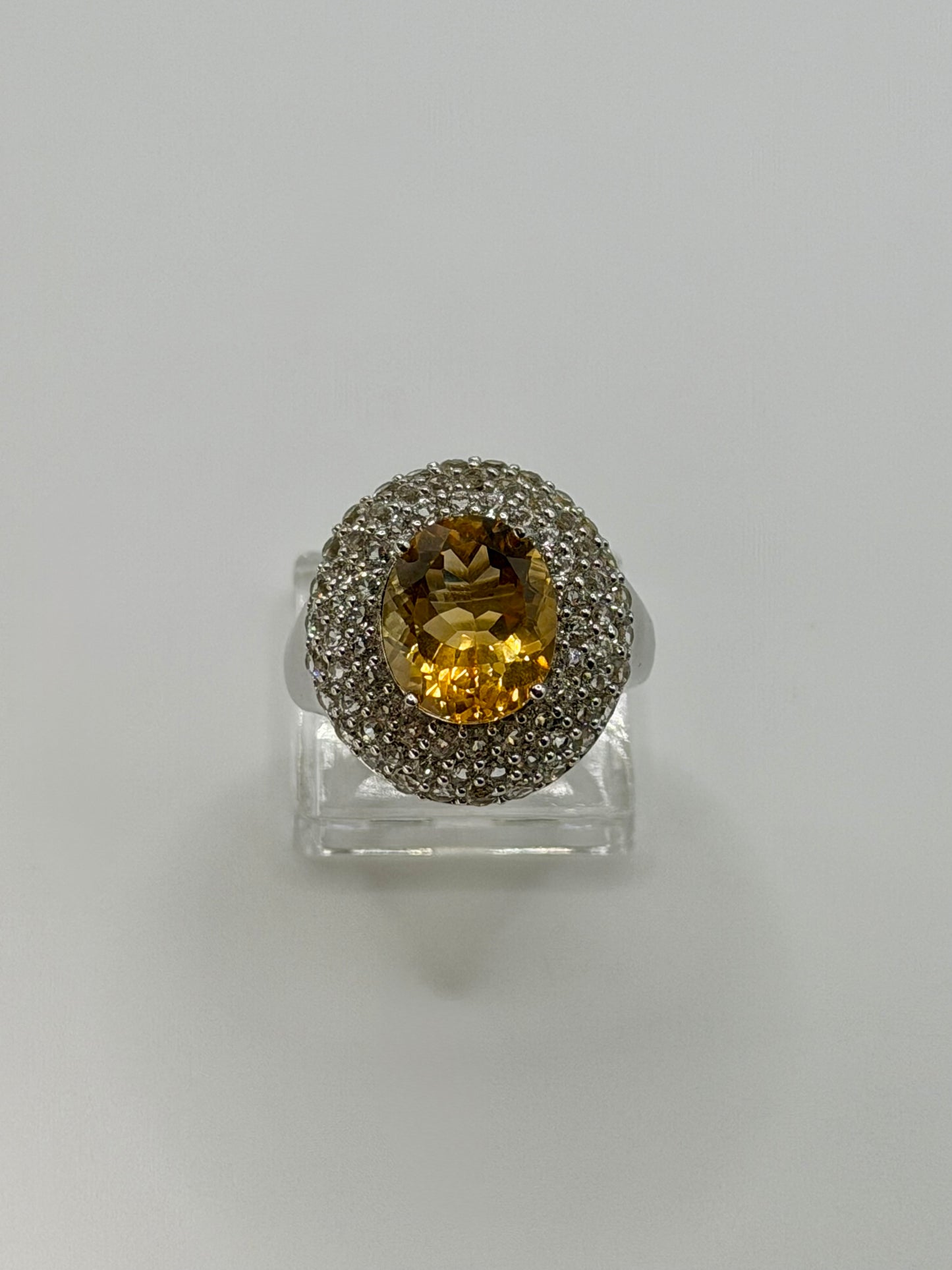 Natural Citrine Ring