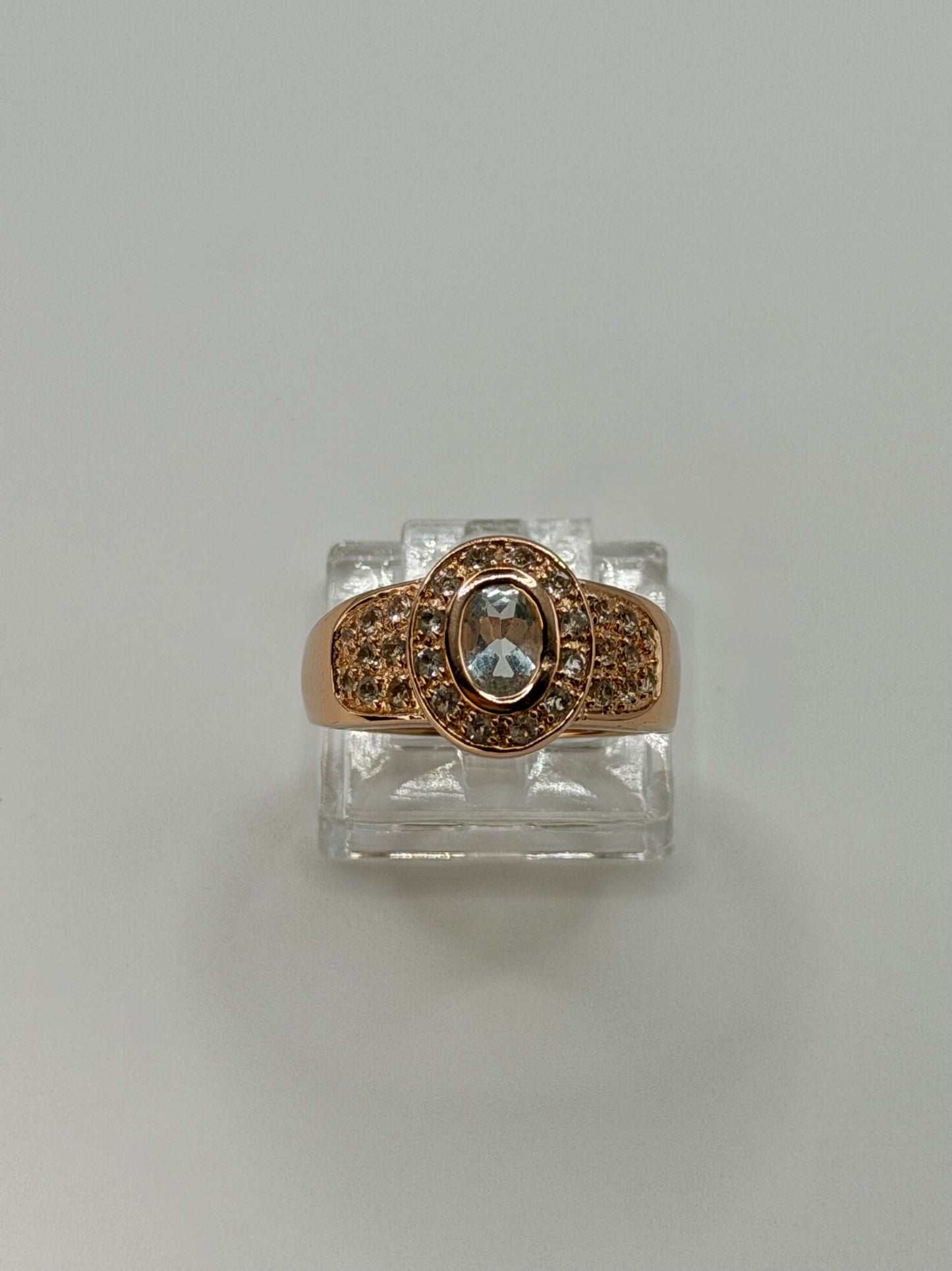 Natural Aquamarine Ring – 0.75 Ct
